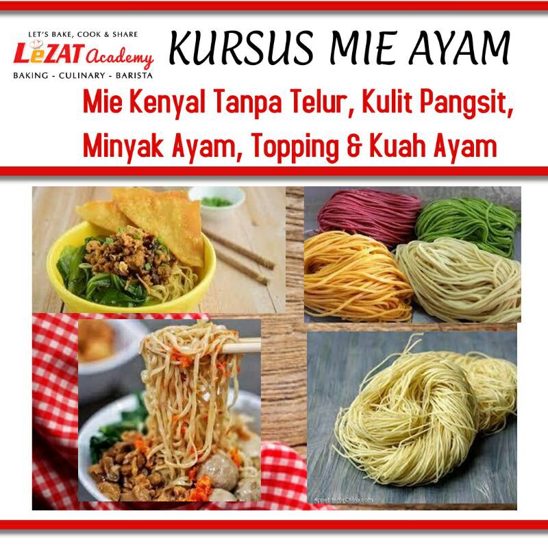 

COOKING CLASS MIE SEHAT