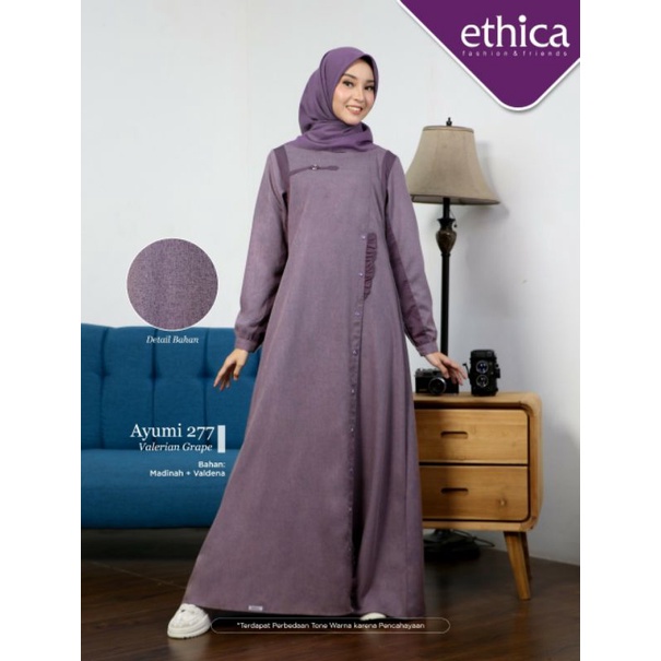 GAMIS TERBARU ETHICA AYUMI 277 VALERIAN GRAPE