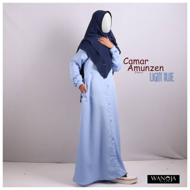 TERBARU Gamis Camar Admunzen | original by wanoja | gamis syari | gamis menyusui