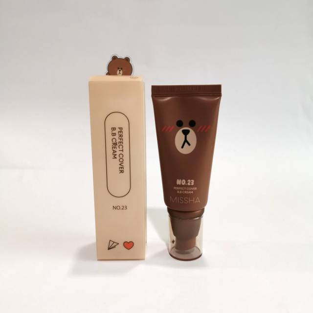 [Preloved] Missha x LINE Friends BB cream Perfect Cover no. 23