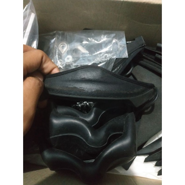 Noseguard biasa atau race Shark race r pro/gp