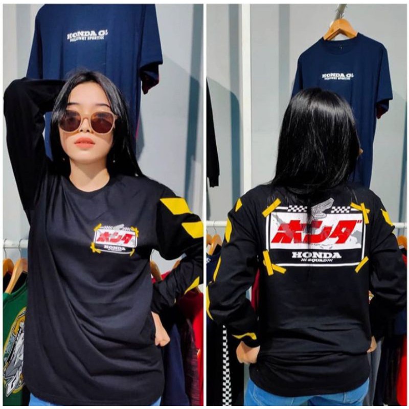 KAOS HONDA SQUAD ISOLASI LENGAN PANJANG