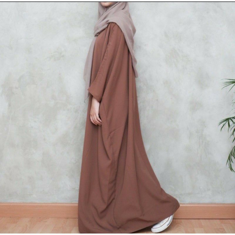 ( BISA COD ) Abaya turky wanita basic polos/Abaya Arab