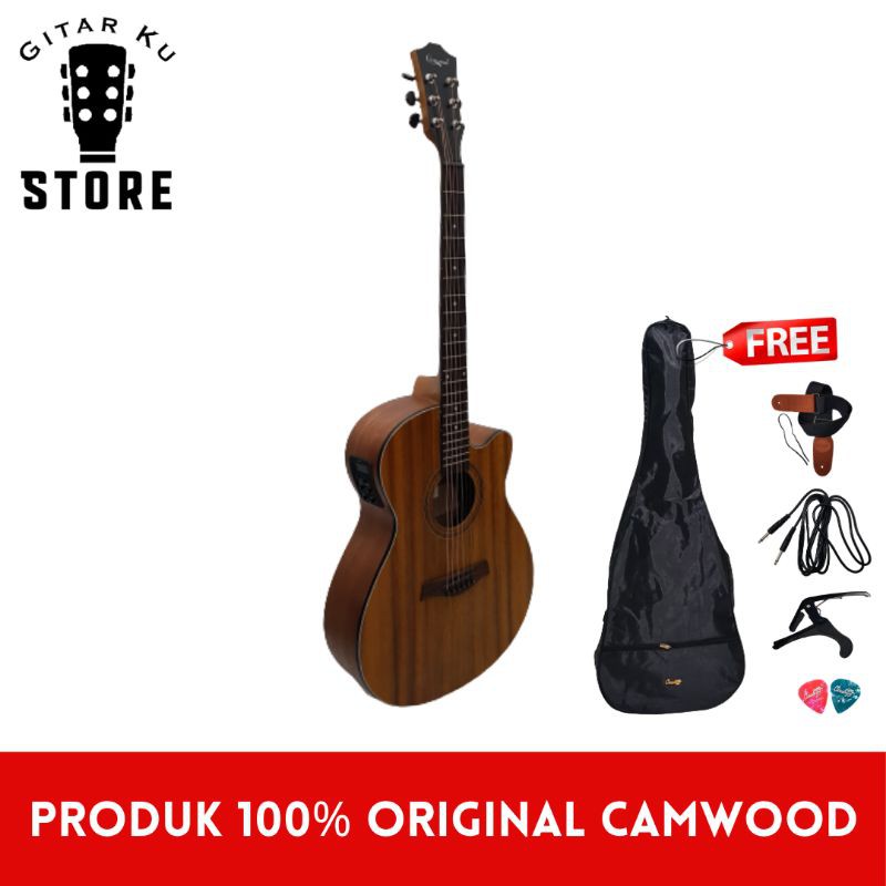 Gitar Akustik Elektrik Tuner Camwood IWC-235NSK IWC 235NSK Original