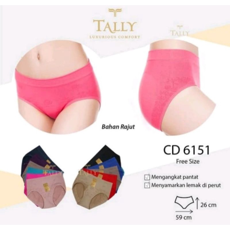 Celana Dalam TALLY 6151 Semi Korset Rajut