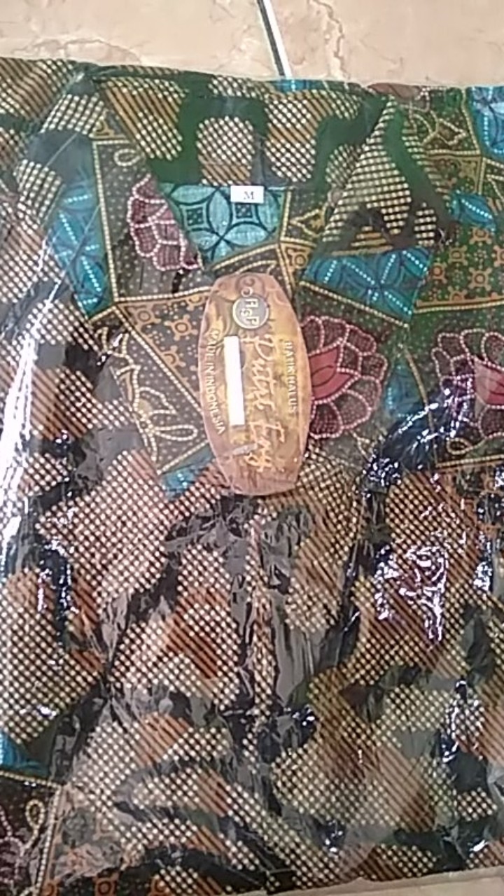 Bswart Batik Hrb026 Kenongo Hem Pendek Padi Pekalongan M L Xl Batik Pria