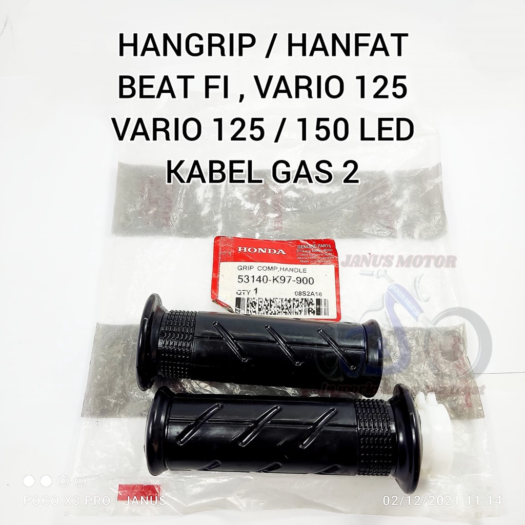 HANGRIP SET HONDA PCX 150 FI KABEL GAS 2 BISA JUGA UNTUK MOTOR BEAT FI VARIO 125 VARIO 125 150 LED P