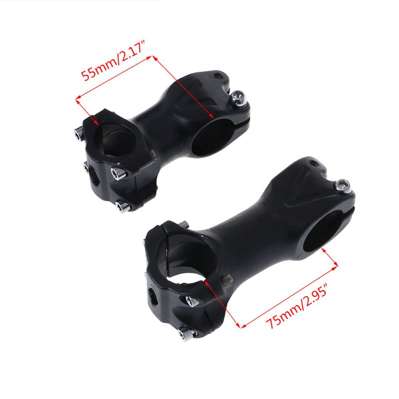 Sun Stem Stang Sepeda MTB Bahan Aluminum Alloy Ukuran 25.4mm / 31.8mm