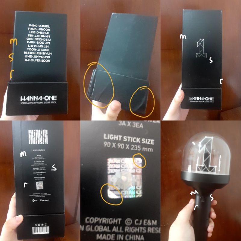 wanna one light stick nable bong preloved | wannaone lightstick nablebong