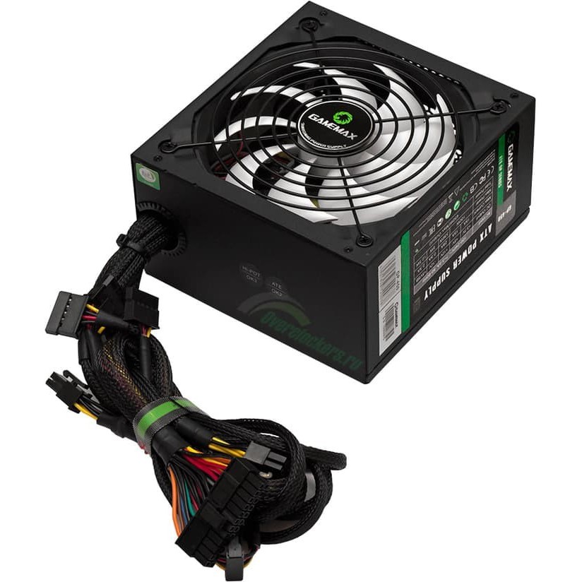 Gamemax GP550 PSU 550 Watt +80 Bronze Certified - Power Supply 550W