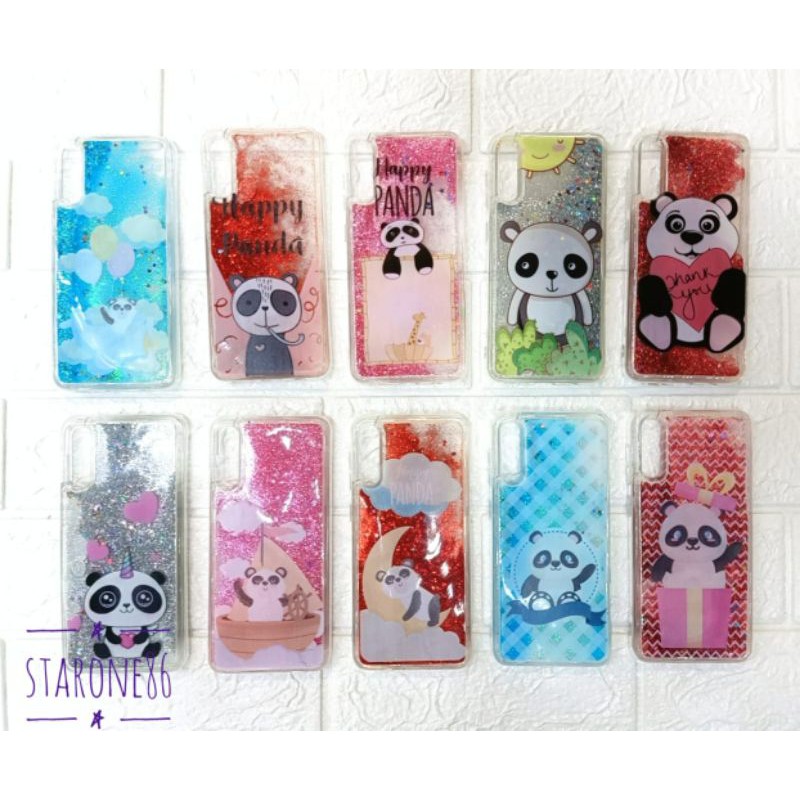 Case Samsung A50/A50s/A30s Water Glitter Happy Panda