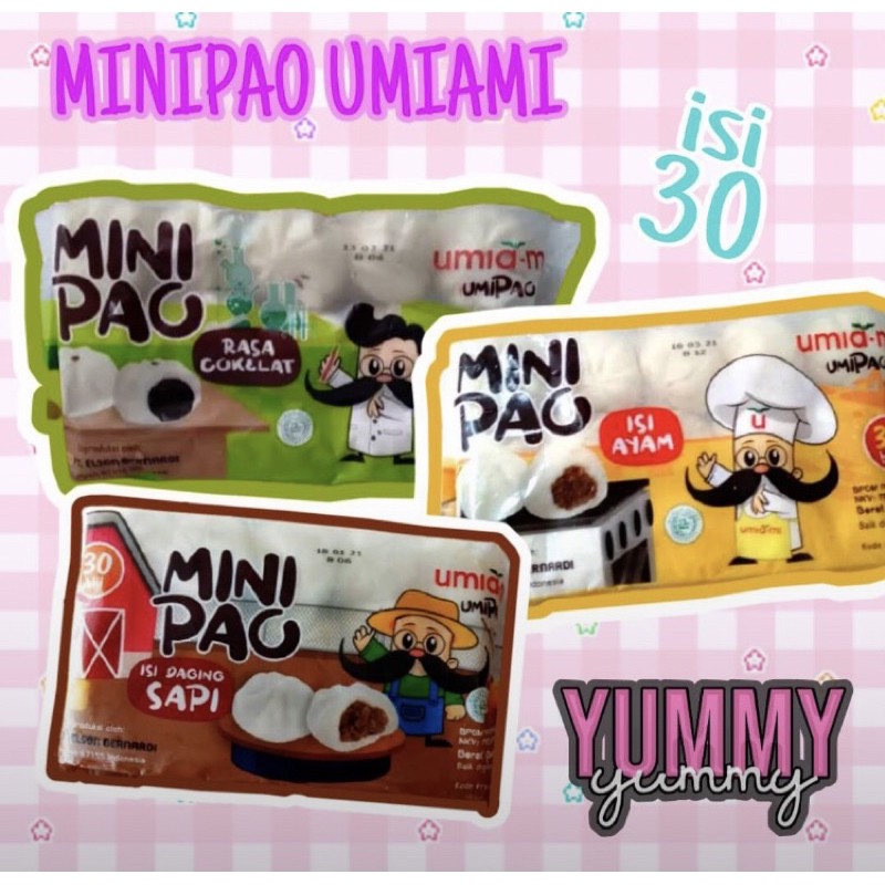 

Bapau mini isi 30 pcs