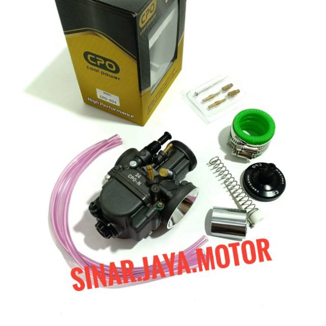 Karburator cpo pwk 24 .30 pj mj jarum  model uma koso air strike
