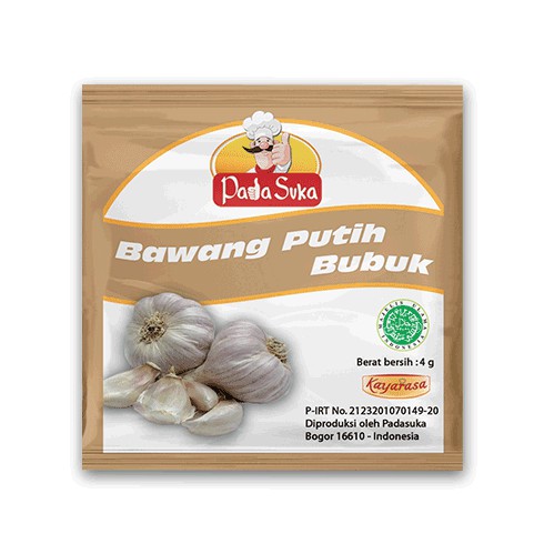 Pada suka bumbu halus instant bawang putih jinten kunyit sereh lengkuas kayu manis isi 12