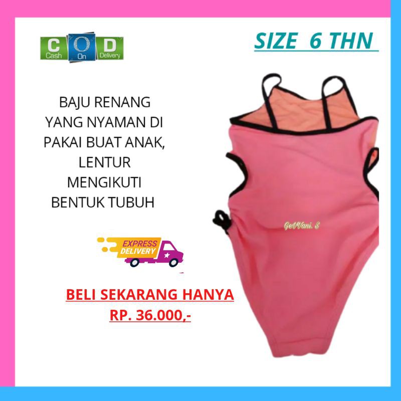 Baju Renang Anak Baju Renang Anak Perempuan Cewe Cewek Murah Branded 6 thn