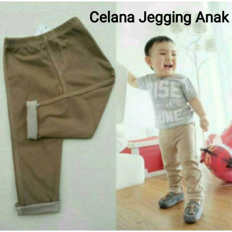 Celana Anak Jegging Jeans Legging Panjang Denim Bayi 1 2 3 4 Tahun Laki Laki Perempuan