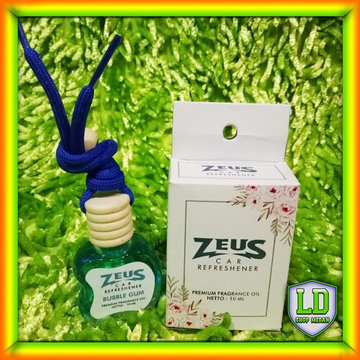 Zeus Parfum mobil cair botol apel/ parfum gantung botol/ pengharum ruangan mobil aroma kopi buah