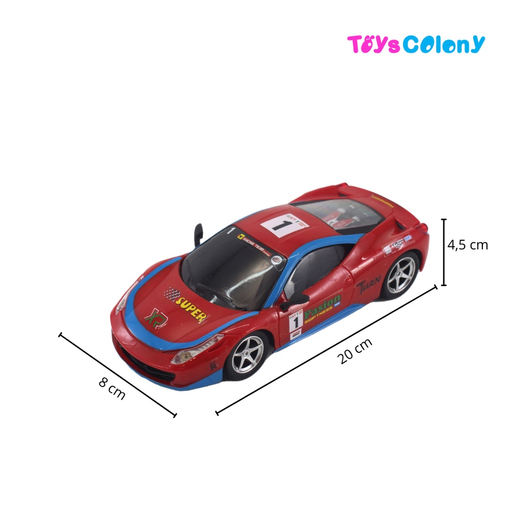 MAINAN ANAK MOBIL REMOTE CONTROL SPORT RACING 1:24/CAR RC 767-F23