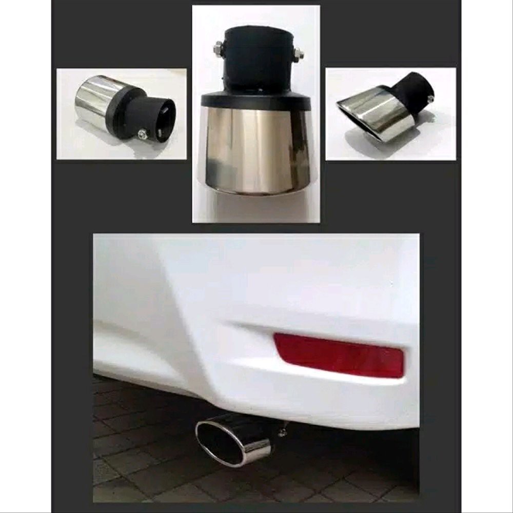 Muffler TAILPIPE buntut knalpot ujung knalpot HONDA HRV HR-V stenlis