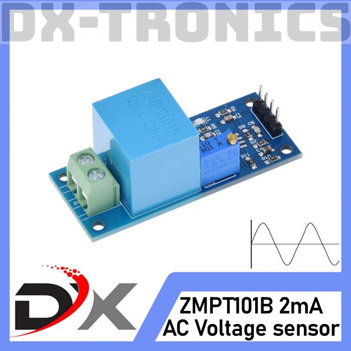 ZMPT101B Single Phase AC Voltage Sensor Tegangan Listrik PLN 220V 250VAC