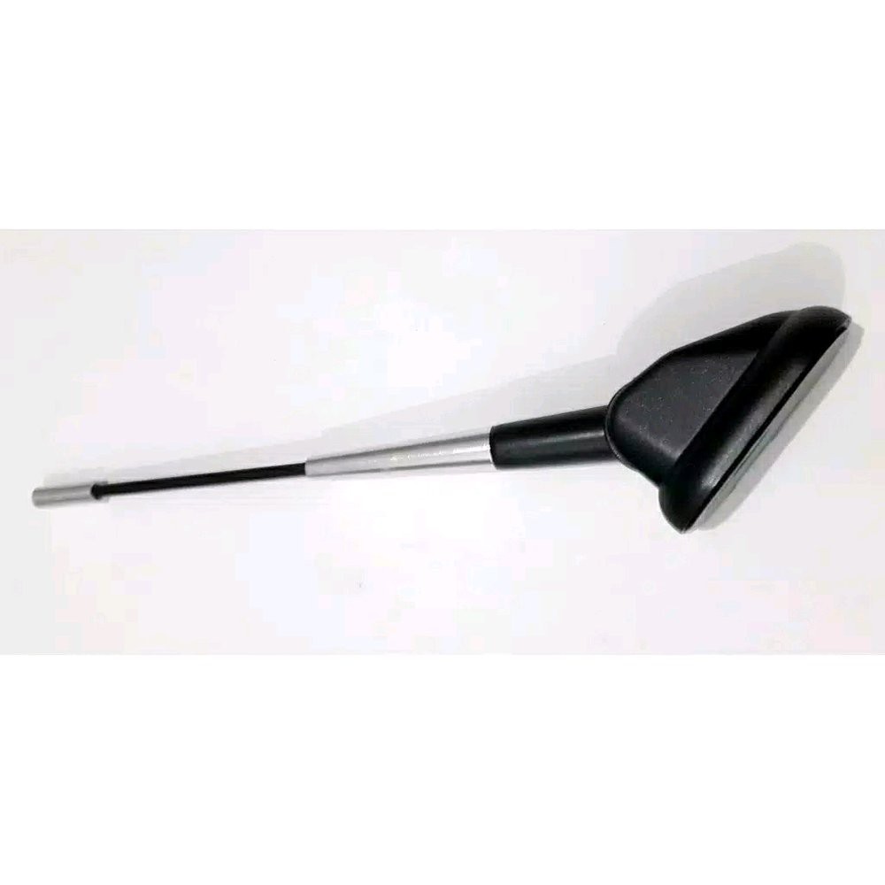 antena ANTENNA tempel atas variasi mobil universal twotone silver hitam bisa miring tekuk