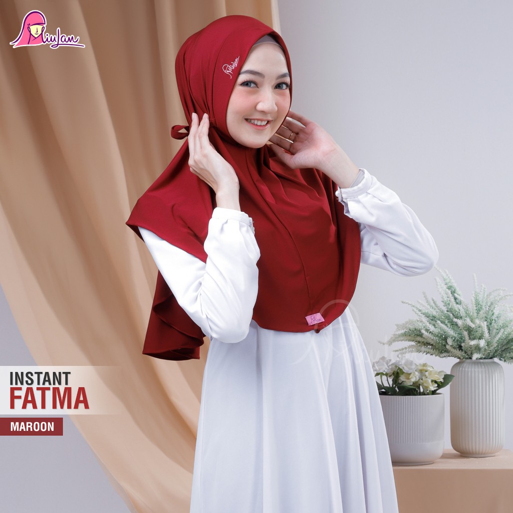 Instan Fatma Miulan-JILBAB OLAHRAGA-HIJAB SPORTY SPORT RENANG-Maroon