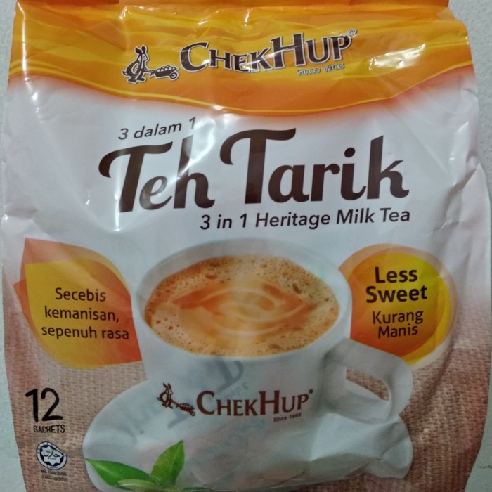 

DISKON - (BISA COD) chekhup teh tarik / less sweet/kurang manis