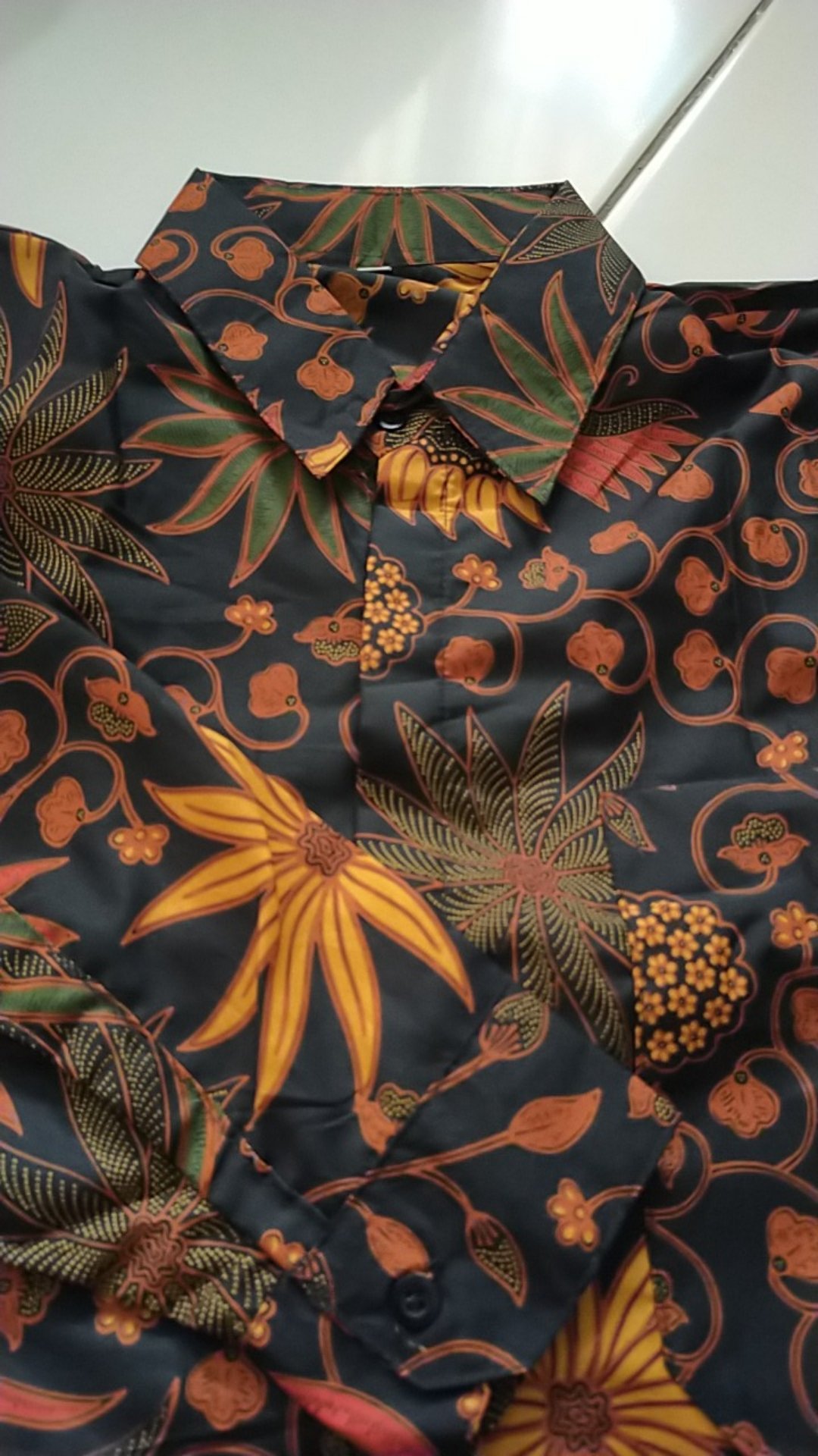 New Arrival Distro Batik Pria  Sogan Hrb026 Batik Notoarto Batik Ipnu-ippnu Hem Pria Bel