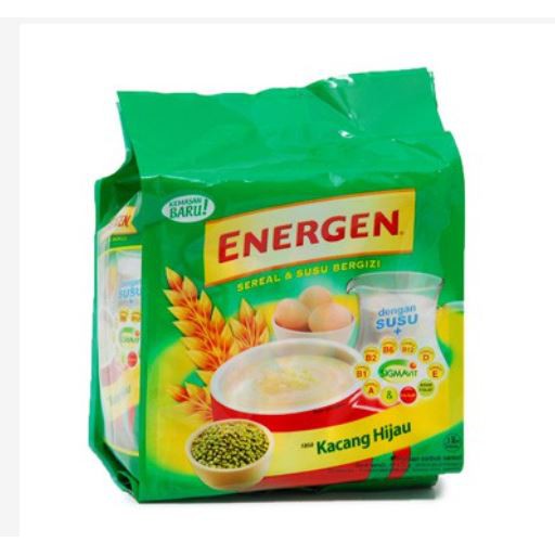 

Energen Sereal Kacang Hijau Pack 300 gr (Isi 10 bungkus)
