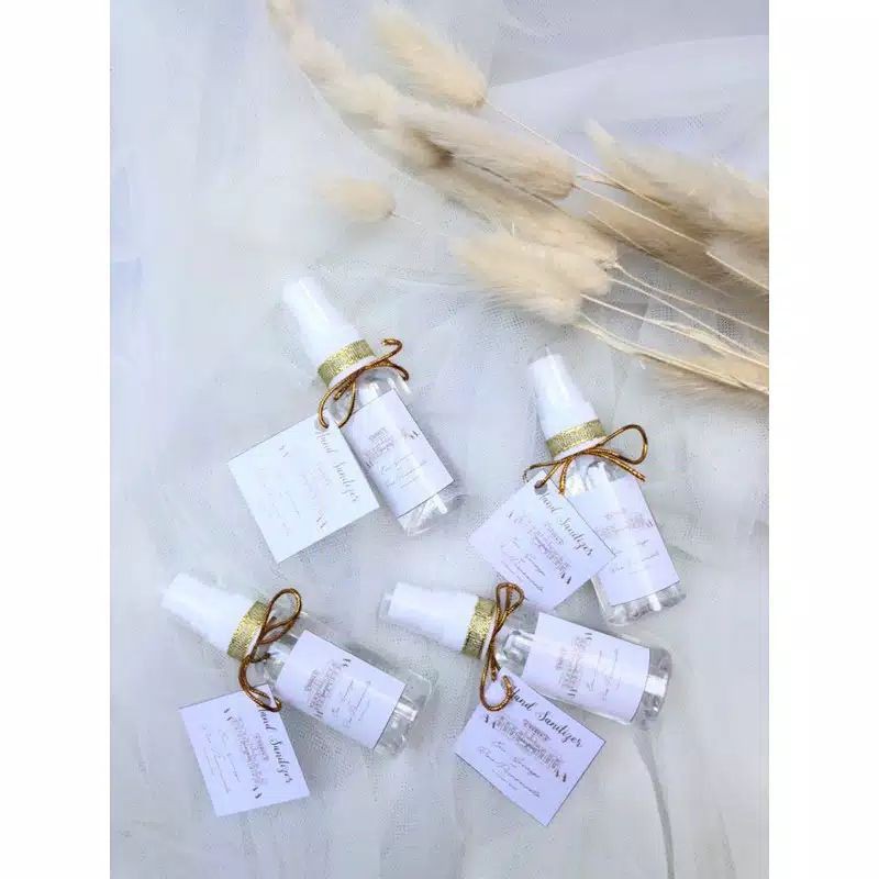 Hand sanitizer spray 60ml souvenir pernikahan souvenir wedding souvenir new normal