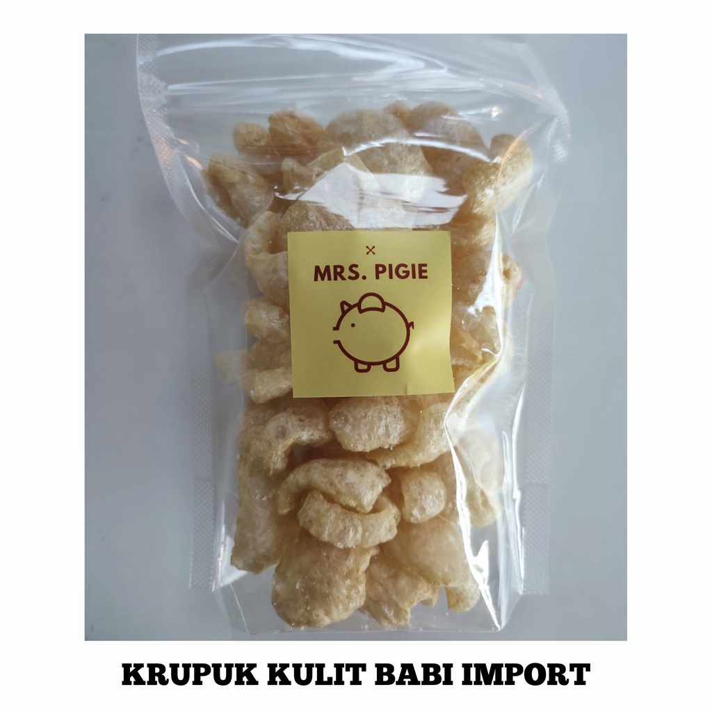 

KERUPUK KULIT BABI IMPORT - PORK SKIN CRACKERS