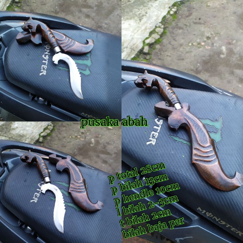 Barang antik kujang siliwangi bahan baja