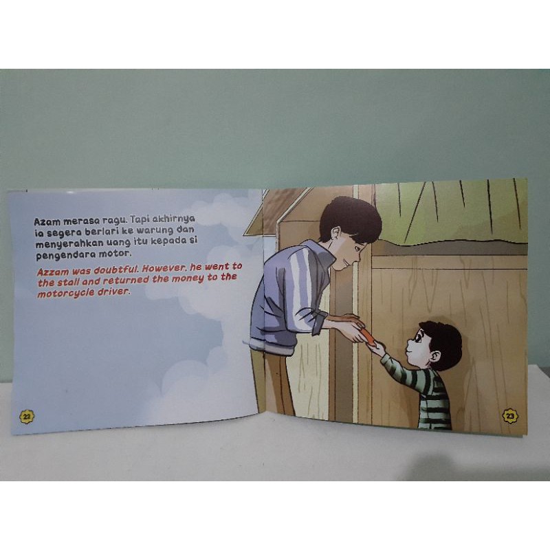 Buku Anak Buku Cerita Bilingual Seri Rukun Iman