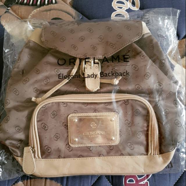 Tas Backpack Giordani Gold Oriflame
