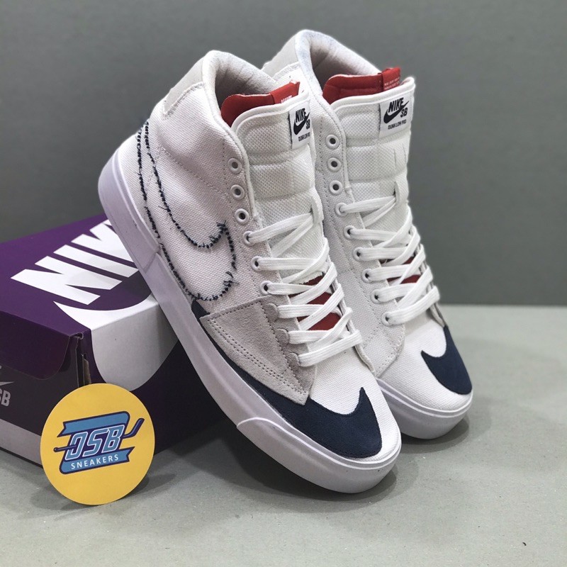 Sneakers Pria SB Blazer Mid Edge Hack Pack