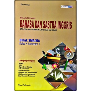 Lks Bahasa Dan Sastra Inggris Sma Ma Kelas X 10 Semester 1