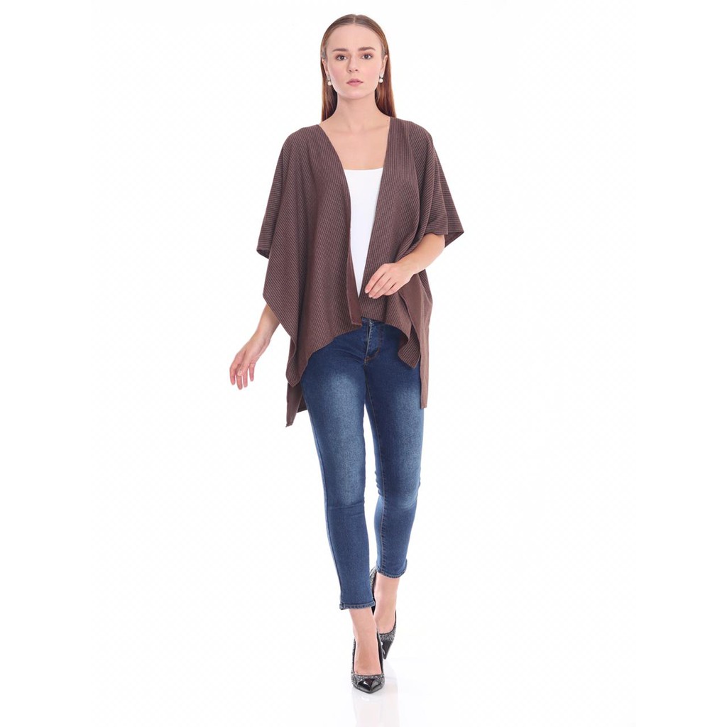 Amber Outer - Coklat Tua