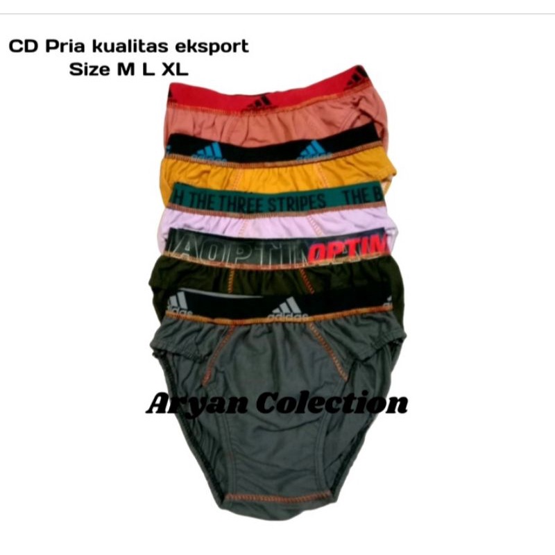 celana dalam pria paket 6pcs/CD boxer segitiga