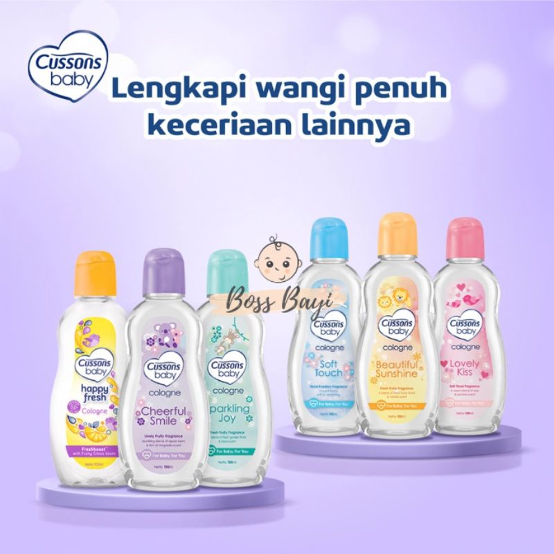 Cussons Baby Cologne Minyak Wangi Bayi 100ml