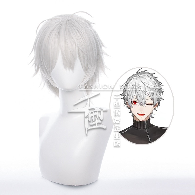 PREORDER Anime VTuber Kuzuha Cosplay Wigs Simulation Scalp Hololive Kuzuha Cosplay Heat Resistant Sy
