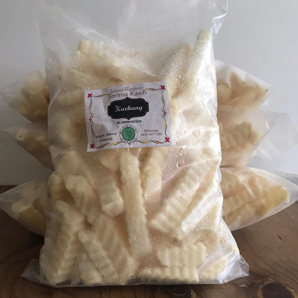 STIK KENTANG KEJU GORENG FROZEN TERENAK