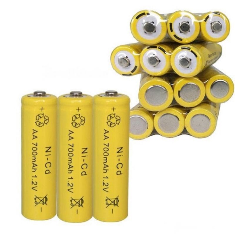 battery cas aa batre recharge a2 battery rechargeable 700mah