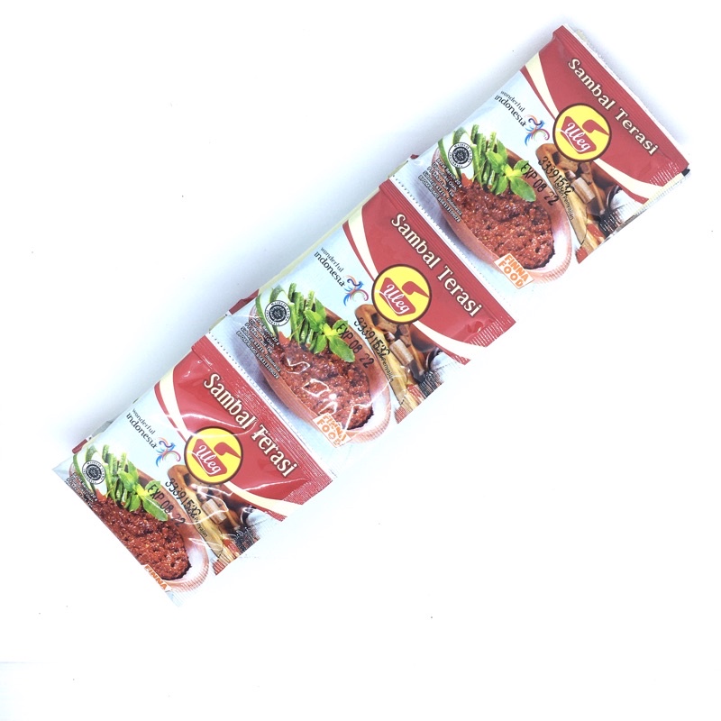 

SAMBAL TERASI ULEG FINNA FOOD - isi 10/sachet @20gr