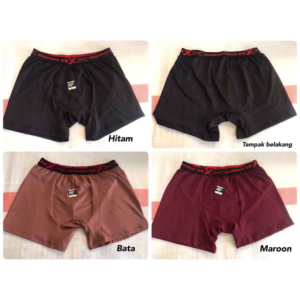 DBX PRO Man BOXER SEGIEMPAT (2PCS)