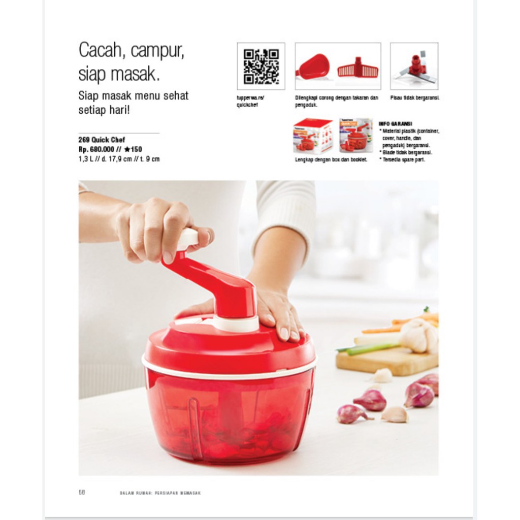 TUPPERWARE QUICK CHEF