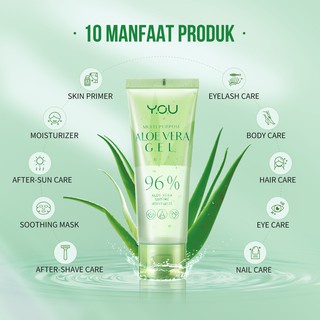 Kosmetik You Multi Purpose Aloe Vera 96%  60 Gram