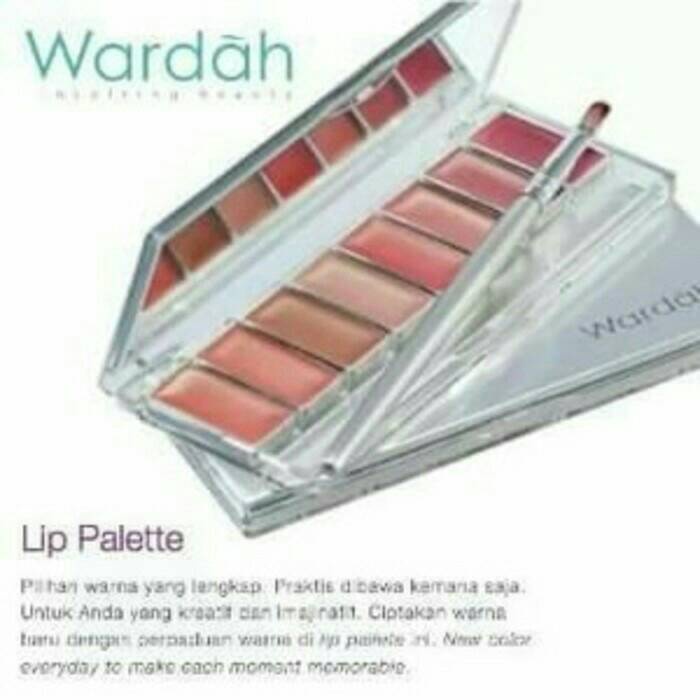 Wardah Lipstik Pallete / Lipstik Pallete Wardah