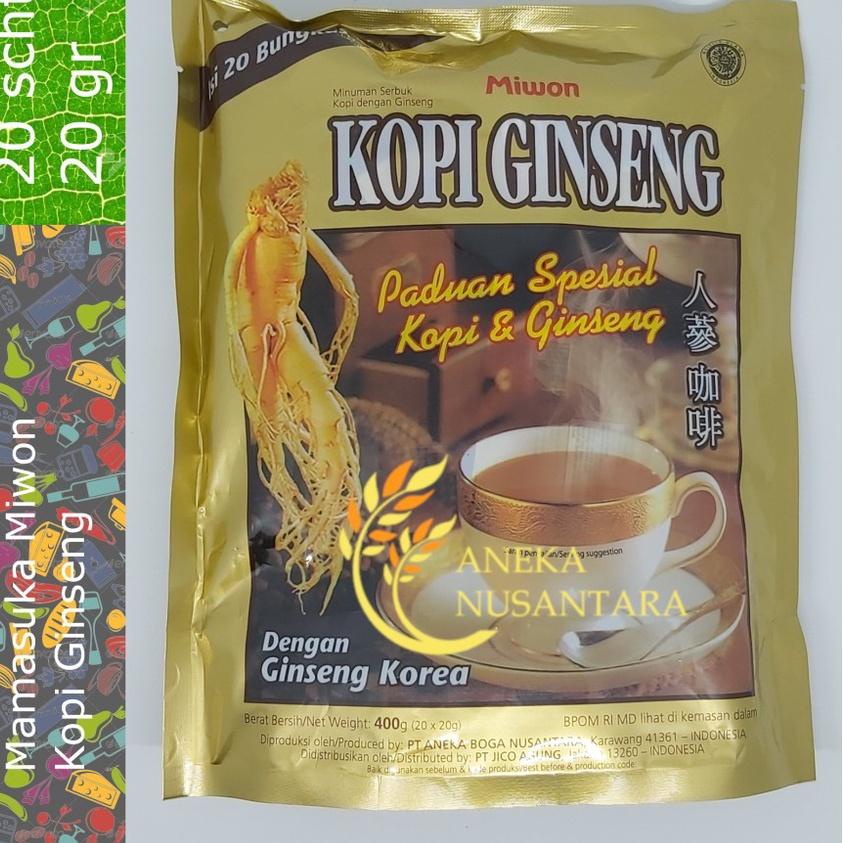 

Best Price--Kopi Ginseng Miwon Sachet isi 20