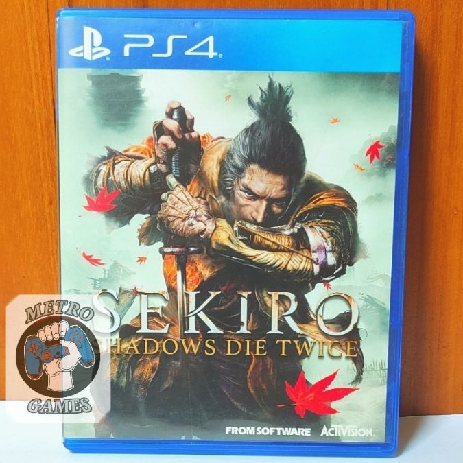 Sekiro Shadow Die Twice PS4 Sekiro Shadows Died Twice Playstation PS 4 5 Ninja Samurai CD BD Game Games Original Asli Sekiro PS4 PS5 Ghost of tsushima reg 3 region asia pedang