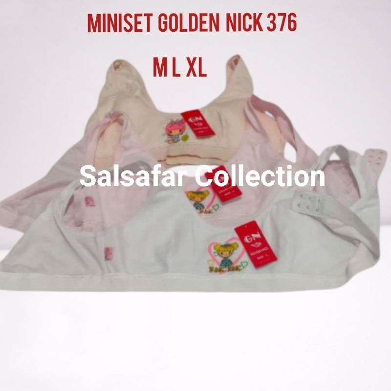 Miniset Kancing Golden Nick